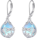POPLYKE Celtic Filigree Teardrop Drop Dangle Earrings Sterling Silver Leverback Earrings Jewelry for Women