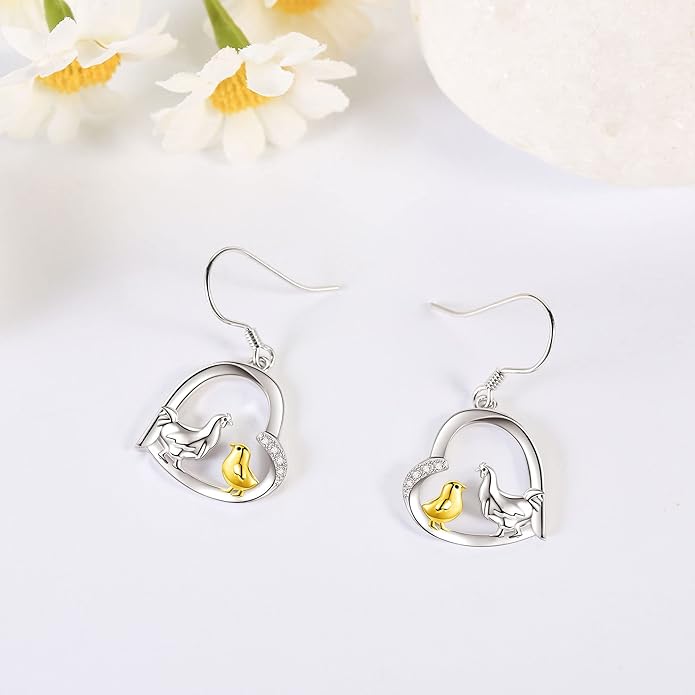 925 Sterling Silver Earrings for Women Dangle Drop Earrings Jewelry Gifts
