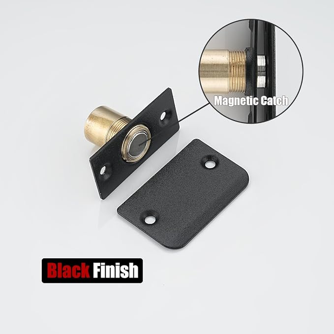 JQK Closet Magnetic Door Ball Catch Hardware, 430 Stainless Steel Catch - Image 4