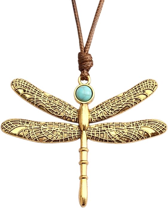 GelConnie Boho Necklaces for Women Vintage Silver Circles Long Pendant Necklace Cowgirl Sweater Necklace Adjustable Leather Choker Necklace for Women