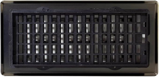 Decor Grates AJH410-A Oriental Floor Register, 4x10 Inches, Antique Brass Finish - Image 5