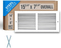 Fits 14x6 Duct Opening | Steel Return Air Grille by Handua | Vent Cover Grill by Handua