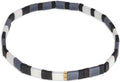 Sonateomber Tila Flat Beaded Stretch Bracelets for Women, Trendy Unique Colorful Square Beads Handmade Stack Bracelet Friendship Accessories Fashion Jewelry Gift