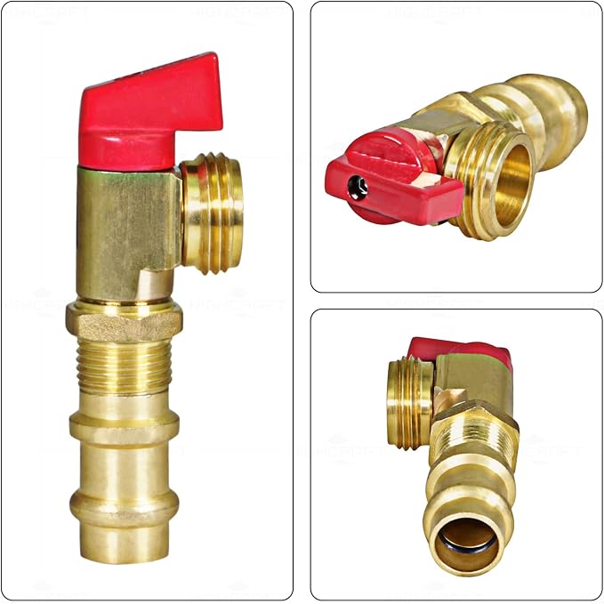 Highcraft 540S Washing Machine Replacement Valve 1/2’’ Press Inlet x 3/4’’ MHT - Image 4