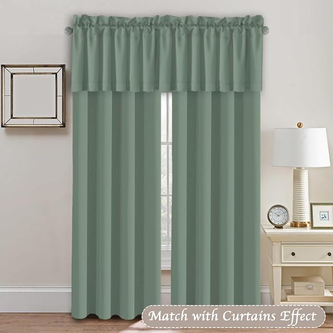H.VERSAILTEX 2 Panels Blackout Valances - Image 3