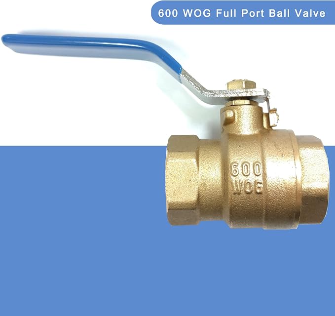 3/4 ball valve NPT Female Threaded Brass Ball Valve 3/4" Brass Body Ball Valve - Image 6