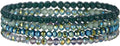 Noessla Beaded Boho Stretch Bracelet Colorful Stackable Crystal Beads Bracelets Trendy Costume Jewelry Mothers Day Gifts for Women