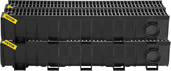 VEVOR Trench Drain System 4 Pack, Channel Drain - Image 12