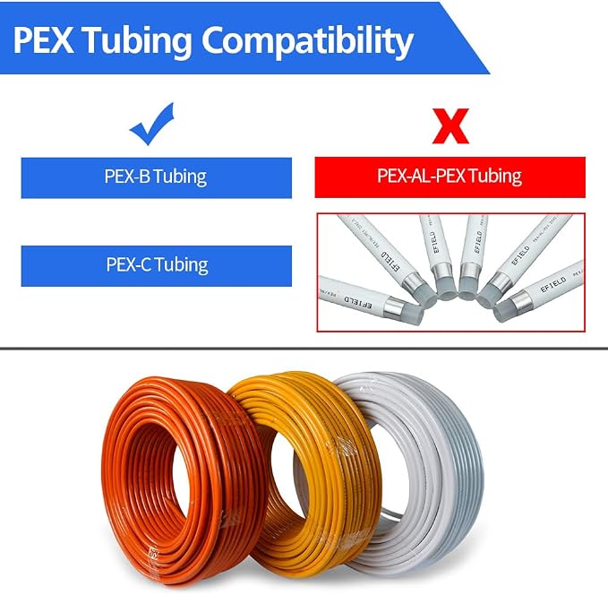 10 Pack 1/2" PEX Elbow Fittings, Brass Fittings | - Image 5