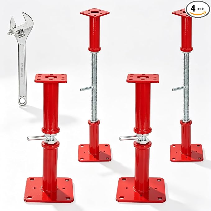 Adjustable House Floor Jacks 12-22 Inch, 10000 LBS Screw Jack Post, by Unknown