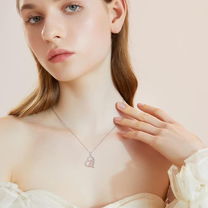 Violinist Necklace Sterling Silver Music Crystal Jewelry Saxophone Cello Violin Piano Flute Music Note Necklace Music Gifts for Women Girl Daughter