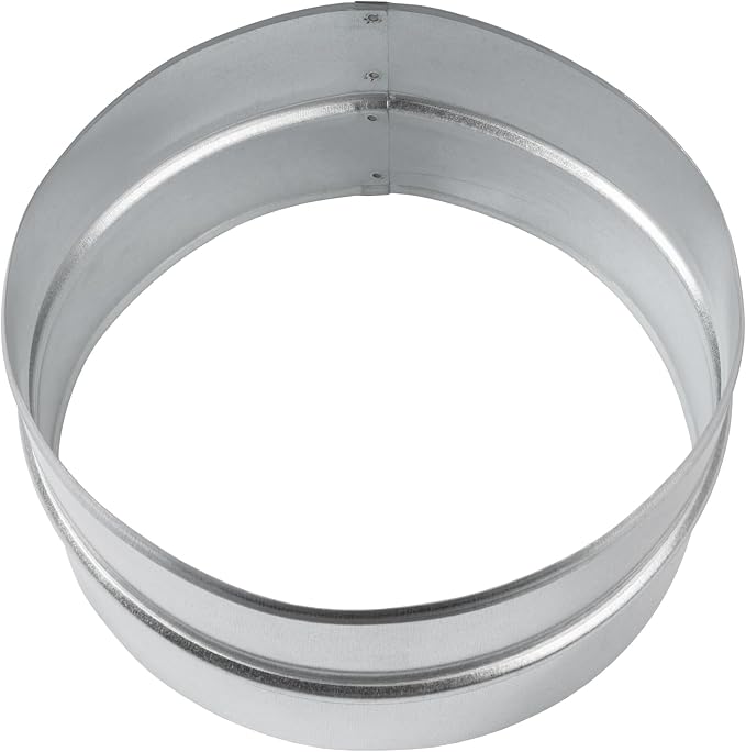 Vent Systems 8'' Inch Galvanized Steel Duct Connector - Image 7
