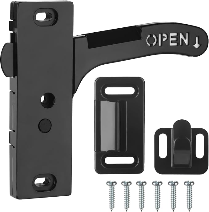 RV Screen Door Latch, Camper Screen Door Latch Handle Replacement Kit by LiuLiXia