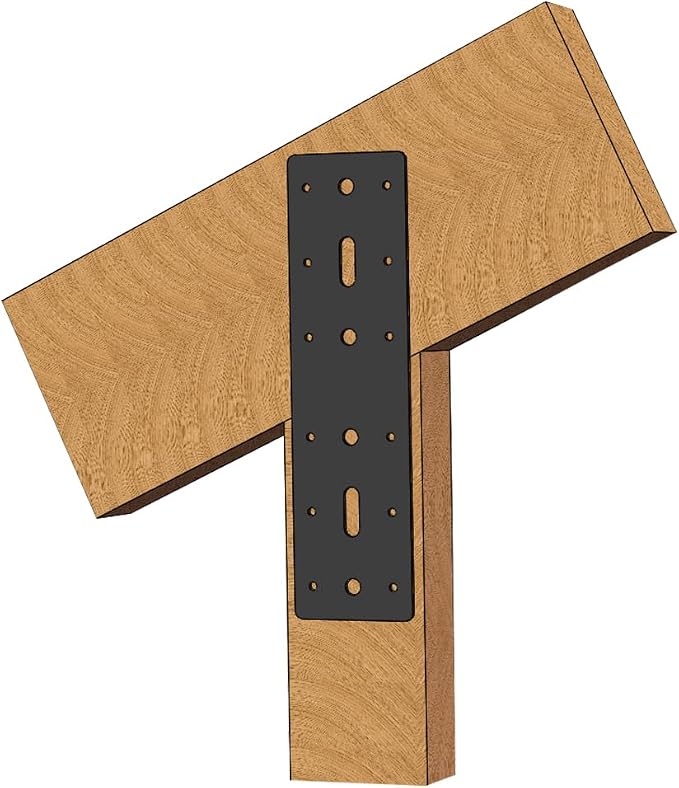 2PCS 11" X 3" Straight Steel Flat Plate, Heavy Duty Mending Plate Joining - Image 7