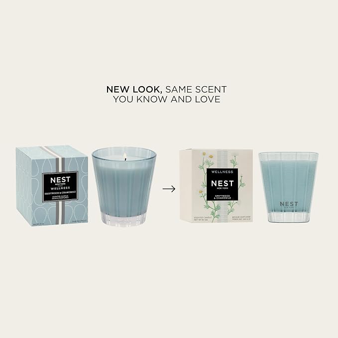 NEST New York Scented Classic Candle, Driftwood & Chamomile - Image 2