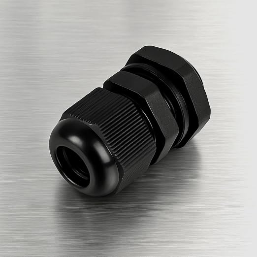 1/2" NPT Strain Relief Nylon Cord Grip Cable Glands - Image 2