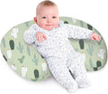 Little Grape Land Nursing Pillow for Infants, Breastfeeding Pillows, Baby Support Pillow for Nursing, Bottle Feeding, Tummy Time with Machine Washable Cover & Breathable Filling (Blossom Cactus)
