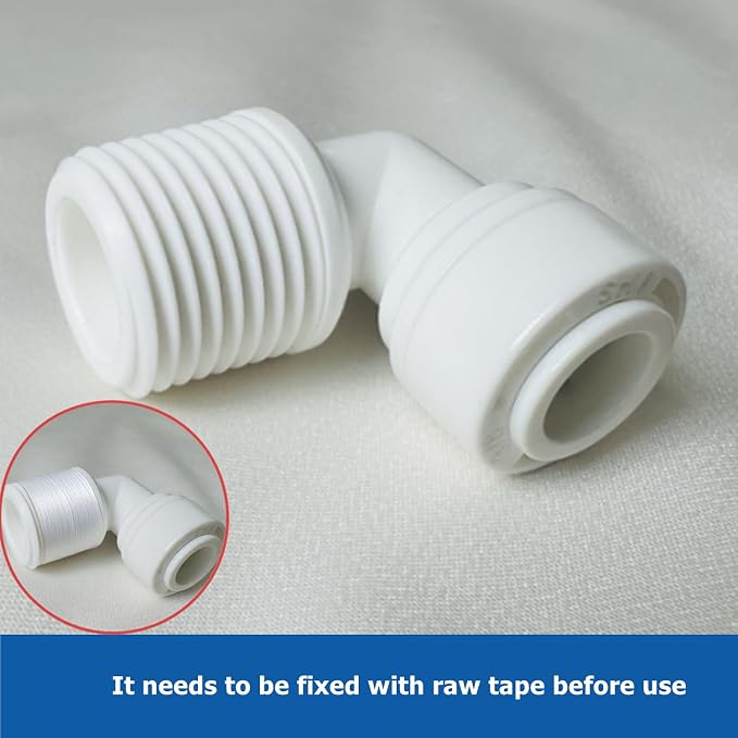 10 PCS 3/8" Male x 3/8" OD Push to Connect Tube Fitting - Image 3