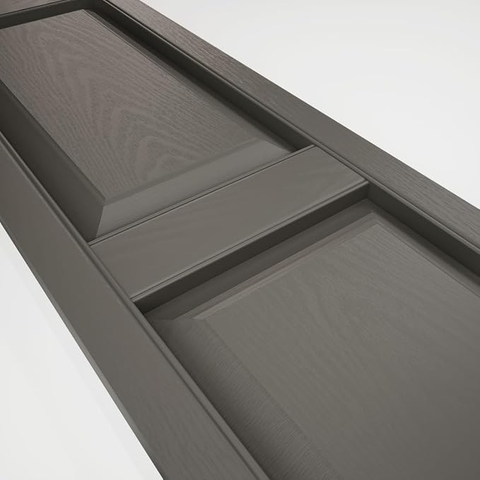 Builders Edge 12 in. W x 55 in. H Builders Edge, Standard Two Equal Panels - Image 8