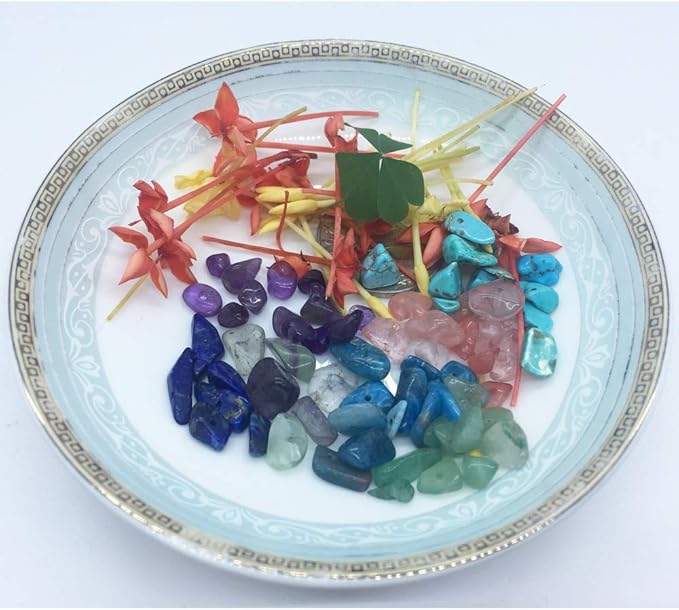 Gemstone Beads Natural Irregular Shaped Stone Chips Crystal Energy Healing Power for Jewelry Making(7 Material)