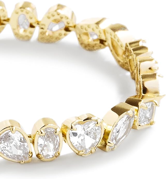14K Gold Filled Tennis Bracelet for Women- Classic Gold Bracelet for Women, Oval Stone Cut Bracelet Valentines, Mothers, Christmas Jewelry Gift for Women
