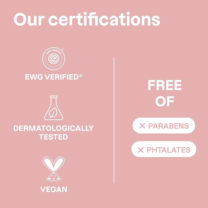 ATTITUDE Bubble Body Wash for Baby, EWG Verified, Dermatologically Tested, Plant and Mineral-Based, Vegan, Pear Nectar, 16 Fl Oz