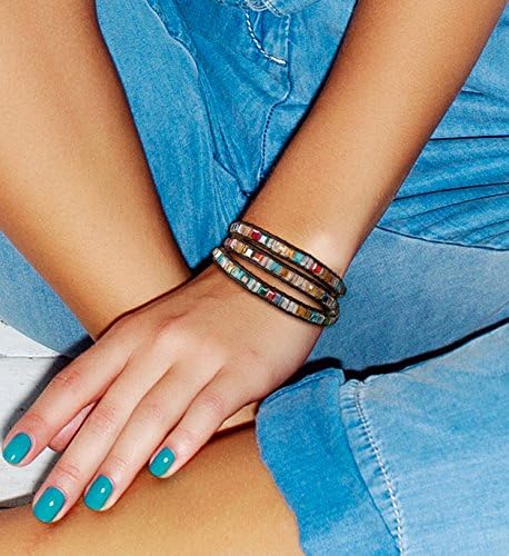 SPUNKYsoul New! Dazzling Handmade Leather Wrap Bracelet Collection