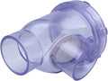 2" PVC Check Valve Transparent Anti-Siphon | 50mm backflow prevention, high by VRTYVEYBB