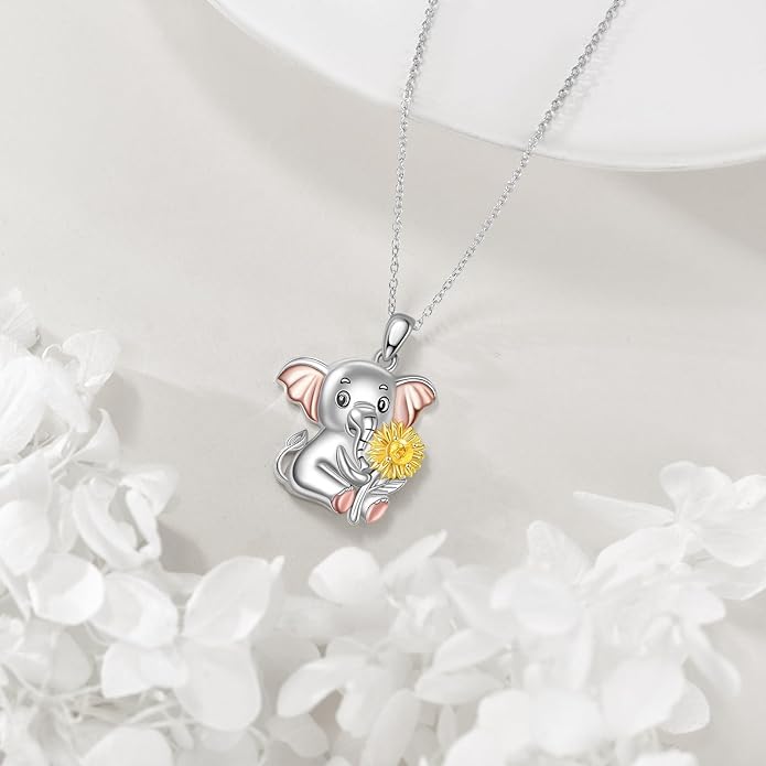 Animal Necklace for Women Necklace 925 Sterling Silver Cute Animal Pendant Necklaces Jewelry Gifts