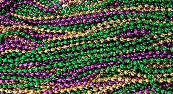 Festive Metallic Beaded Necklaces