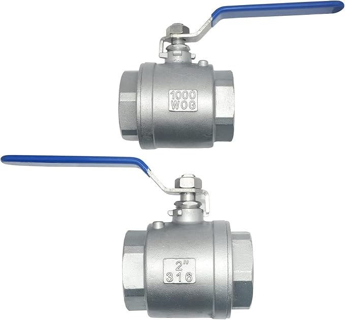 316 Stainless Steel 1/8"~3" Full Port Ball Valve - Image 5