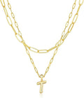 adoyi Valentines Day Gifts for Women Hers Dainty 14K Gold Plated Heart Initial Necklaces Layered Letter A-Z Pendant Necklace Stack Trendy Jewelry Birthday Valentines Day Gifts for Women Jewelry