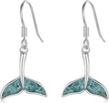 Ocean Earrings 925 Sterling Silver Turquoise Sea Animal Dangle Drop Earrings Beach Themed Jewelry Gifts for Women Girls