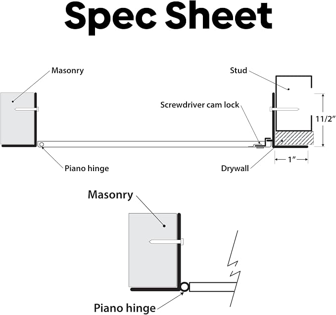 Best 12" x 18" Drywall Access Panel - Image 8