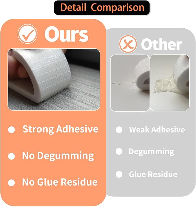 Door Seal Strip, High Density CR Insulation Tape, 1 in x 1/2 in x 26Ft | Air - Image 3