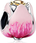Family Mom Heart Charms 925 Sterling Silver Bead for Bracelets and Necklaces For Women Jewelry Present