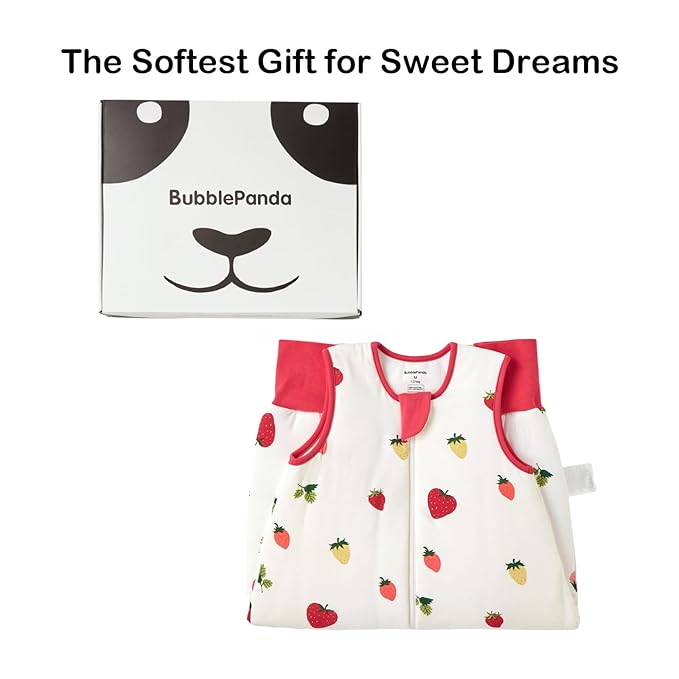 BubblePanda Rayon Made from Bamboo Toddler Sleep Sack with Feet 24-36 Months 1.0 Tog Ultra Soft Toddler Sleeping Sack 2t-3t Sleep Bag Walker Quilted Wearable Blanket with Legs 2-Way Zipper Lightweight