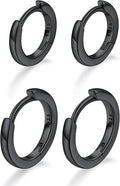 FaithHeart Sterling Silver Hoop Earrings for Women, Hypoallergenic Huggie Hoop Earrings Lightweight Small Cartilage Earrings Hoop Earring Dainty Everyday Earrings 6/8/10/12/14/15/16/18/20mm