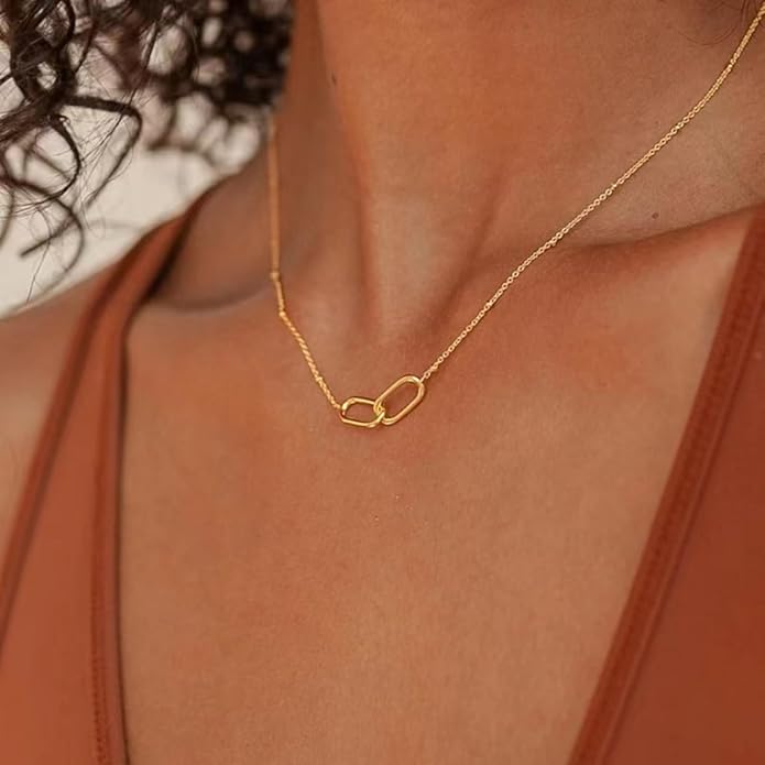 Snake Butterfly Necklace for Women Y2k Irregular Round Bead Pendant Women's Jewelry