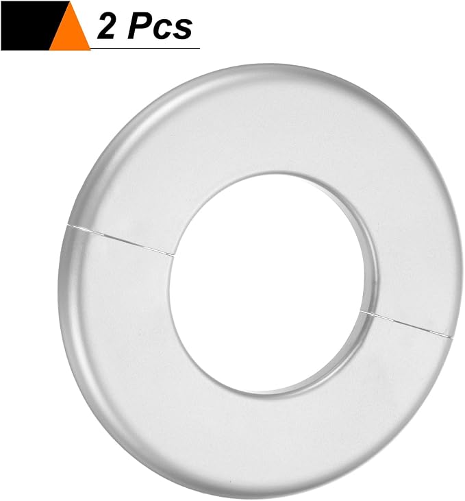 HARFINGTON 2pcs Wall Split Flange 64mm/2.5" Self-Adhesive Plumbing Cover Plates - Image 3