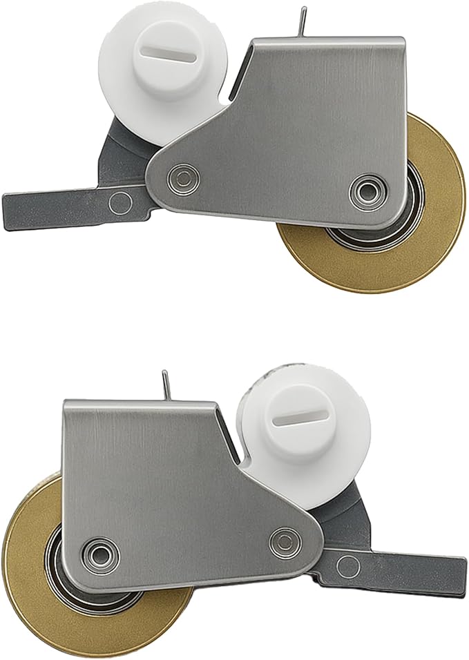 Brixwell 900-12879A Patio Screen Door Roller Pair Lh & Rh | Steel screen door by Brixwell
