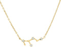 PAVOI 14K Gold Plated Astrology Constellation Horoscope Zodiac Necklace 16-18"