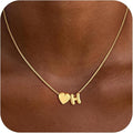 Valentines Day Gifts for Kids Teen Girls Women - 14K Gold Plated Dainty Heart A-Z Initial Letter Necklace Teen Girls Gifts Trendy Stuff Birthday Gift for 5 6 7 8 9 10 Year Old Girls Gift