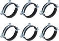 uxcell 6 Pcs Split Ring Pipe Hanger, 90mm/3.5inch Adjustable Pipe Bracket Clamp by uxcell