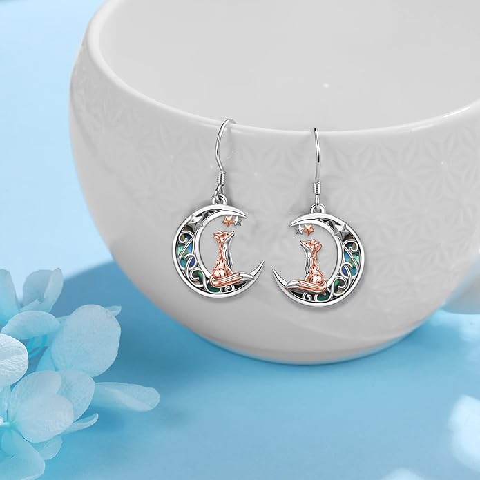 925 Sterling Silver Earrings for Women Dangle Drop Earrings Jewelry Gifts