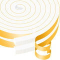 Door Seal Strip, High Density CR Insulation Tape, 1/2 in x 1/2 in x 26Ft | by MIKONIYA