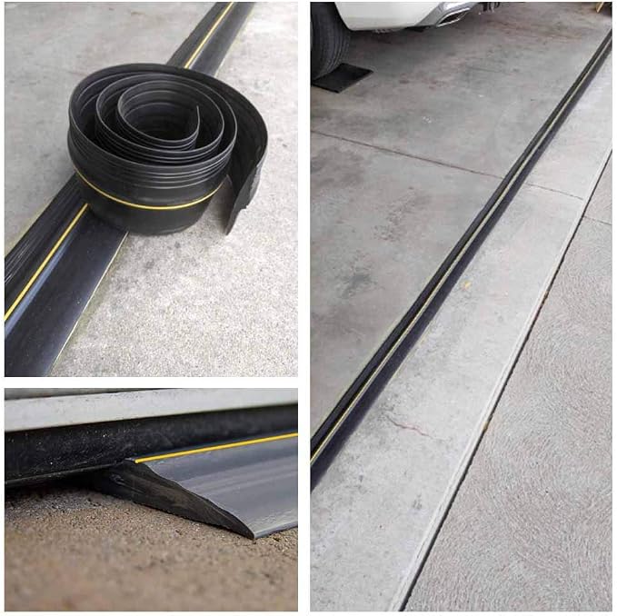 Papillon Garage Door Bottom Seal Strip, Weatherproof EPDM Rubber Threshold - Image 6