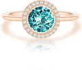 PAVOI 14K Gold Plated Crystal Birthstone Rings | Rings For Women