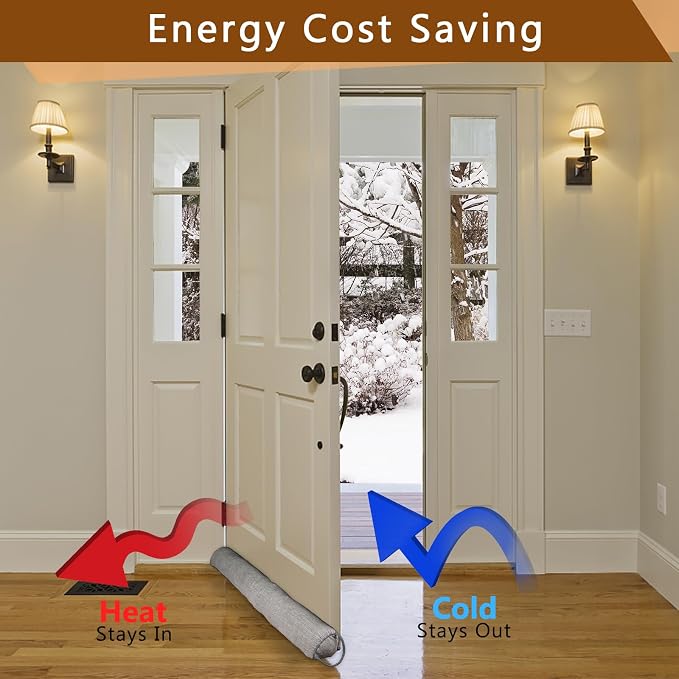 Triangle Under Door Draft Stopper Noise Blocker 38 Inches - Image 6