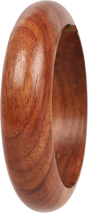 Touchstone wood bracelets for women bangle wooden jewelry handmade artisan bangles natural handcrafted brown olive stylish chunky boho bohemian bracelet brass metal inlaid woods stackable